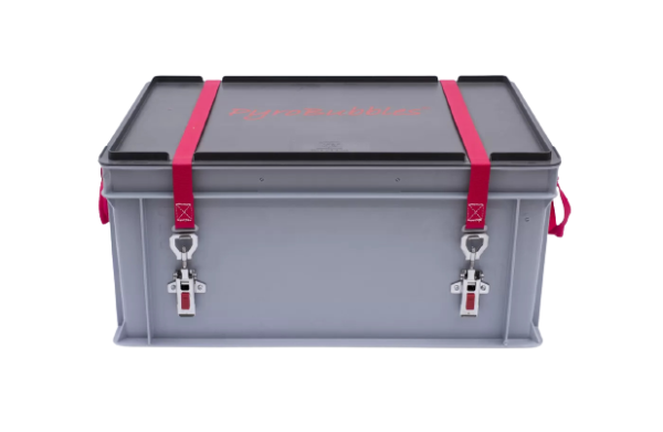 Pyrobubbles Box Genius Lio Guard S-Box 2Contenedor de plástico básico para baterías de ...