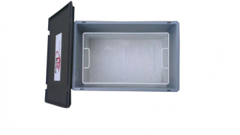 Genius Lio Guard S-Box 2 Contenedor de plástico avanzado para baterías de Li-ion incluido Pyrobubbles