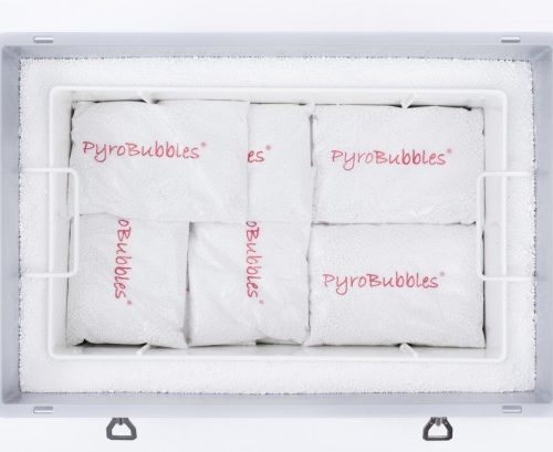 Genius Lio Guard S-Box 2Contenedor de plástico premium para baterías de Li-ionincl. Pyrobubbles