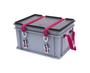 Genius Lio Guard XS-Box 1Contenedor de plástico básico para baterías de iones de litioincl. Pyrobubbles