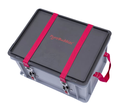 Genius Lio Guard XS-Box 2Contenedor de plástico básico para baterías de litio-ionincl. Pyrobubbles