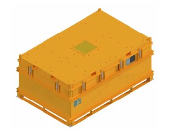 mts LiioBox naranja XL contenedor de transporte y almacenamiento de acero inoxidable para baterías de iones de litio