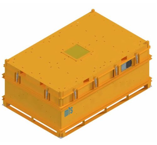 mts LiioBox naranja XL contenedor de transporte y almacenamiento de acero inoxidable para baterías de iones de litio