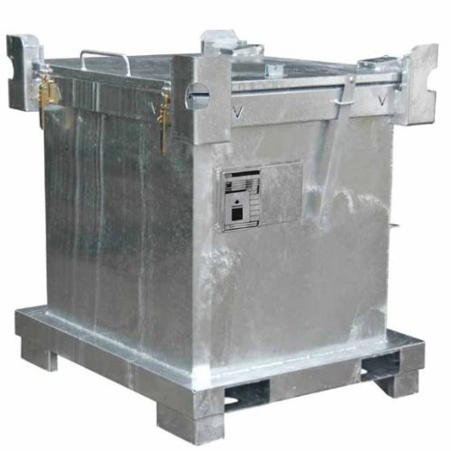 Contenedor de transporte y almacenamiento Bauer TIPO SAP 800-1 para baterías de iones de litio / acumuladores de iones de litio