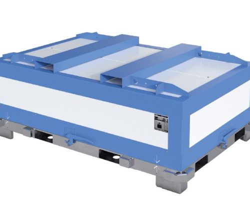 Contenedor de transporte y almacenamiento TIPO LIP-F 830 para baterías de iones de litio / baterías recargables de iones de litio