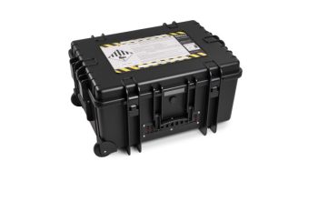 Caja de transporte B&W BATTERY.CASE 908.16 para baterías de ion de litio
