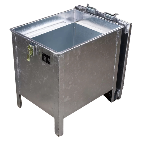 Caja de almacenamiento Lio Guard 90 - Caja de almacenamiento de acero galvanizado para baterías de iones de litioincl. pyrobubbles