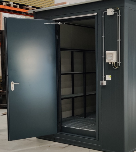 Contenedor walk-in LOXXER para baterías de iones de litio / baterías recargables de iones de litio