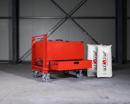 Contenedor de rodillos Paul Müller Safety Havarie